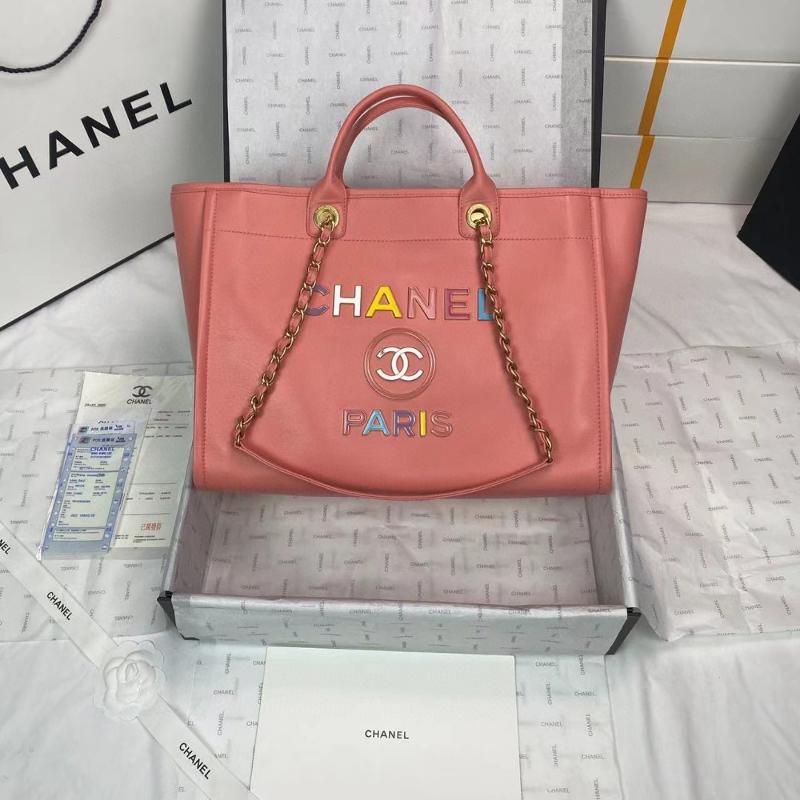 Chanel Handbags A66941 Pink Large Handbag